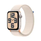 Apple Watch Series SE (2023) Aluminium 44mm polarstern (Sport Loop polarstern)