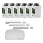 Homepilot Starter Set Smarte Heizung • 6 Thermostate • 3 Tür-/Fensterkontakte