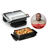 Tefal GC714D Optigrill+ Edelstahl / schwarz