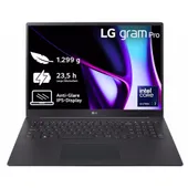 LG gram Pro 17" Core Ultra 7 155H 16GB/1TB IPS Win11 schwarz 17Z90SP-G.AA78G