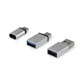 EQUIP 133475 OTG-Adapter für USB-C 3er Pack