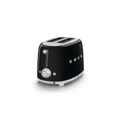 Smeg TSF01BLEU 50's Style Toaster, schwarz