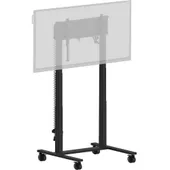 Iiyama MD-CAR2031-B1 Rollwagen Anti-Kollisions-Pylonensystem bis VESA 800x600mm schwarz