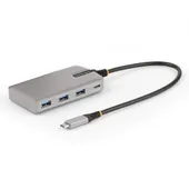 StarTech.com 4-Port USB-C Hub 3x USB-A, 1x USB-C, USB 3.2 10Gbps, DP Alt Mode 4K 60Hz, 100W Power Delivery