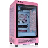 Thermaltake The Tower 200 Gaming PC Gehäuse Mini-ITX Pink Seitenfenster