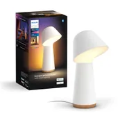 Philips Hue White & Color Ambience Twilight Tischleuchte, kompatibel mit gängigen Smart-Home-Assistenten, weiß