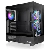 Thermaltake View 270 Gaming PC Gehäuse Midi-Tower Schwarz Seitenfenster
