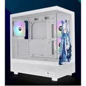 Thermaltake View 270 Gaming PC Gehäuse Midi-Tower Weiß Seitenfenster