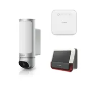 Bosch Smart Home Starter Set Sicherheit • mit Eyes Außenkamera II + Außensirene