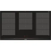 Siemens EX975LXC1E iQ700 Induktionskochfeld 90 cm Schwarz, Mit Rahmen aufliegend