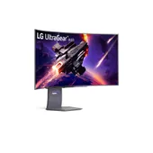 LG UltraGear 45GS95QX-B 44.5 Zoll UWQHD OLED Panel 21:9 240 Hz Curved Gaming Monitor
