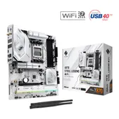 ASRock X870 Steel Legend WIFI ATX Mainboard - Sockel AM5