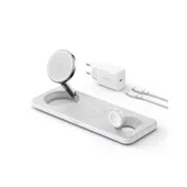 Anker MagGo Magnetic Wireless Ladegerät 15W 3-in-1 Pad weiß