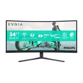 Philips Evnia 34M2C3500L 34 Zoll UWQHD Curved Fast VA LED 21:9 180 Hz Gaming Monitor