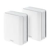 ASUS ZenWiFi BT10 BE18000 Weiß Tri-Band WiFi 7 Smart AiMesh Extendable Router 2er Pack