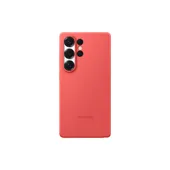 Samsung Silicone Case für Galaxy S25 Ultra rot