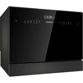 Siemens SK25IB00TE iQ500 Freistehender Kompakt-Geschirrspüler 55cm EEK E schwarz
