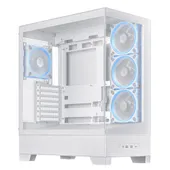 ASUS A31 Plus TG ARGB ATX Gaming Gehäuse mit Seitenfenster weiß