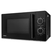 Medion MD 12011 Mikrowelle schwarz 20l, 800W, 5 Leistungsstufen