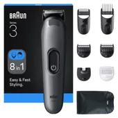 Braun Series 3 All-In-One Style Kit AIO3540 Haarschneider grau