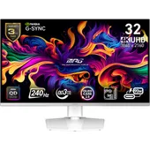 MSI MPG 321URXWDE QD-OLED 32 Zoll 4K (UHD) QD-OLED Panel 16:9 240 Hz Gaming Monitor