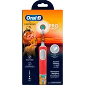 Oral-B Vitality Pro D103 Kids König der Löwen Elektrische Zahnbürste Rot