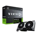 MSI GeForce RTX 5070 VENTUS 2X OC 12GB GDDR7 Grafikkarte, DP/HDMI