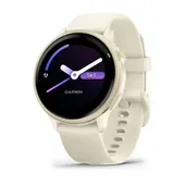 Garmin vivoactive® 6 Bone/Lunargold Aluminium