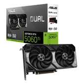 ASUS Dual GeForce RTX 5060 Ti DUAL-RTX5060TI-8G 8GB DDR7 Grafikkarte DP/HDMI