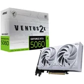 MSI GeForce RTX 5060 8G VENTUS 2X OC White 8GB GDDR7 Grafikkarte, HDMI/DP