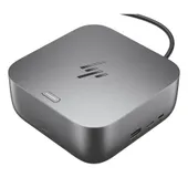 HP Thunderbolt 4 G6 Docking 100W | 2x USB-C (10Gbit/s), 2x USB-A (5Gbit/s), 1x USB-A (10Gbit/s), 1x HDMI 2.1, 2x DP 1.4, RJ-45 (2,5 GbE)