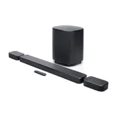 JBL Bar 800 Mk.2 7.1-Kanal Surround Soundbar mit abnehmbaren Lautsprechern und kabellosem Subwoofer schwarz