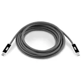 OWC Actives Optisches USB4 (USB-C) Kabel 4,5m Grau