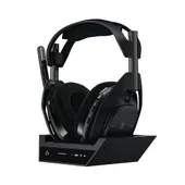 LogitechG ASTRO A50 (Gen 5) Schwarz - Kabelloses LIGHTSPEED Gaming-Headset und Basisstation mit PLAYSYNC Audio