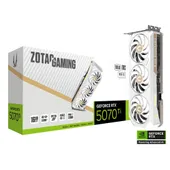 ZOTAC GAMING GeForce RTX 5070 Ti SOLID CORE OC White 16GB GDDR7 Grafikkarte 3x DP, 1x HDMI