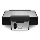Krups FDK261 Waffeleisen Professional Edelstahl Schwarz