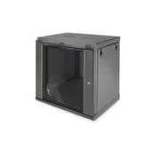 Digitus Wandgehäuse Dynamic Basic Serie 12HE- 600x450 mm (BxT) schwarz