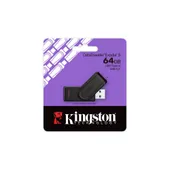 Kingston 64 GB DataTraveler Exodia 3.2 Gen1 USB-Stick Schwarz