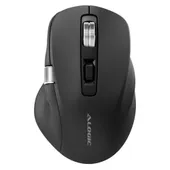Alogic Apex Gaming-Maus Schwarz kabellos (Bluetooth / Funk) für Rechtshänder