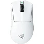 RAZER DeathAdder V4 Pro Gaming-Maus Weiß kabelgebunden / kabellos (Funk / Bluetooth) für Rechtshänder