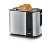Severin AT2589 Automatik-Toaster edelstahl / schwarz