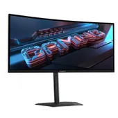 GIGABYTE G34WQCP 34 Zoll UWQHD VA Panel 21:9 180 Hz Curved Gaming Monitor