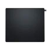 Cherry XTRFY GP7 Schwarz Gaming Mousepad | 460 x 400 mm, Graphen Faser, Rutschfeste Gummiunterseite
