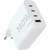 Xtorm GaN2 Ultra Wand-Ladegerät 140W / PD / 3x USB-C / 1x USB-A weiß