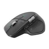 Logitech MX Master 4 Grafit Kabellose Desktop Maus | Haptisches Feedback, Actions Ring Buttom, Logi Bolt USB-C (2.4GHz), Bluetooth, Unterstützt Logi Options+