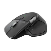Logitech MX Master 4 für Mac Space Black Kabellose Desktop Maus | Haptisches Feedback, Actions Ring Buttom, Bluetooth, Unterstützt Logi Options+