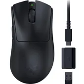 Razer DeathAdder V3 HyperSpeed Gaming-Maus Schwarz kabelgebunden / kabellos (Funk / Bluetooth) für Rechtshänder