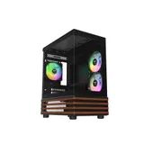 Thermaltake View 170 Gaming PC Gehäuse Mini-Tower Black Seitenfenster