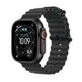 Apple Watch Ultra 3 GPS + Cellular 49mm Black Titanium Case with Black Ocean Band