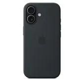 Apple Silicone Case mit MagSafe für iPhone 17 Schwarz